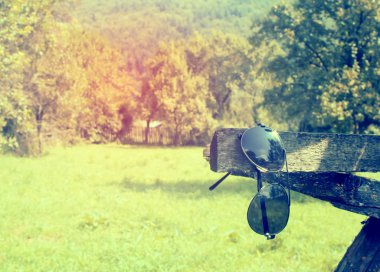 Vintage doğa arka plan