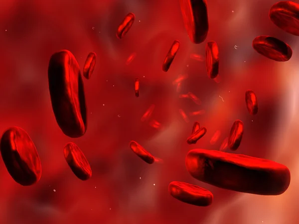 Red blood cells. — Stock Photo, Image