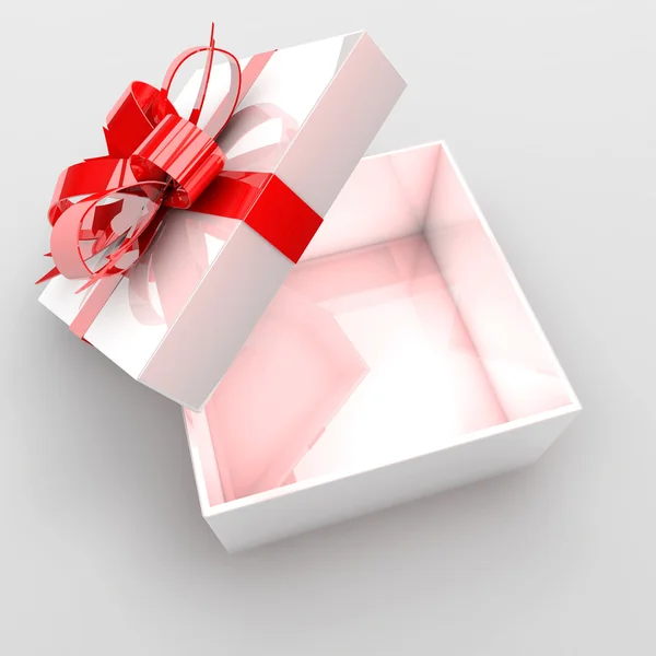 Open gift box — Stock Photo, Image