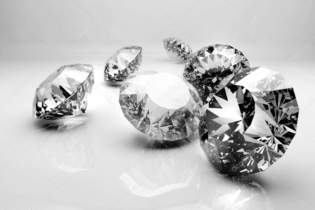 Diamonds 3d model