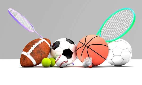 Sports equipment — Stock Photo, Image