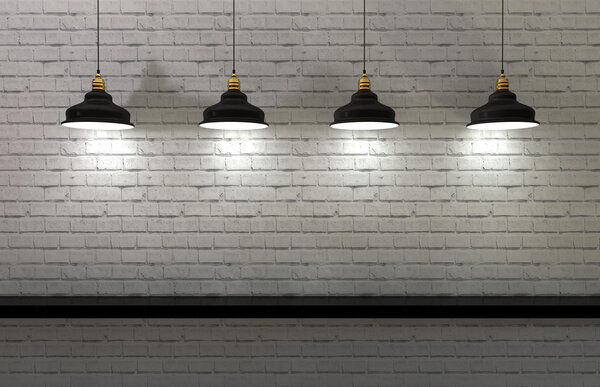 3D рендеринг минималистского шельфа
