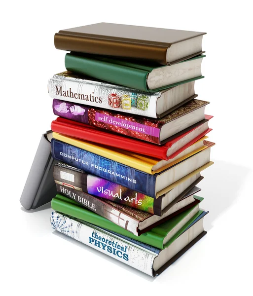 Bücherstapel — Stockfoto