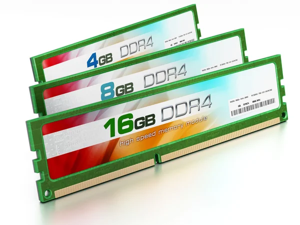 Generic RAM modules — Stock Photo, Image