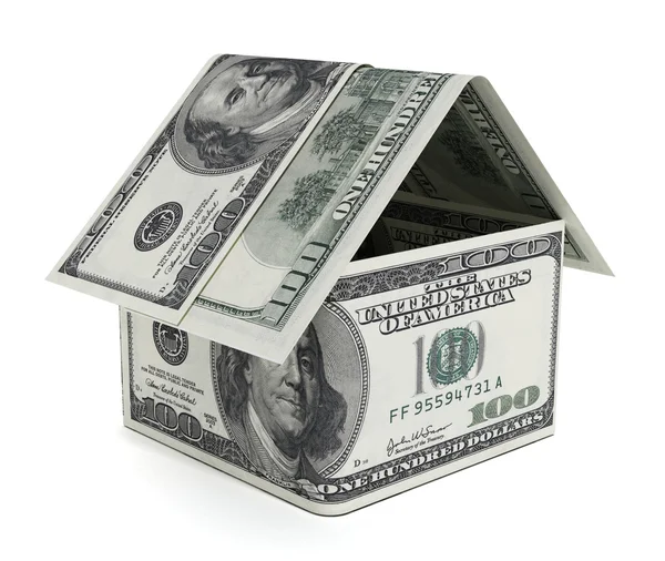 Dollar shaped house — Stock Photo, Image