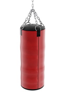 Boxing bag. 3D illustration. clipart