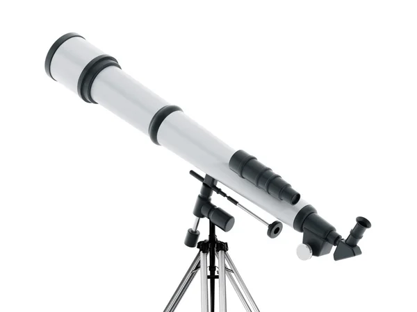 望远镜的 3d 插图 — 图库照片