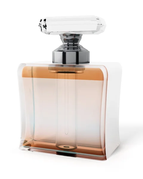 Frasco de perfume. Ilustración 3D — Foto de Stock