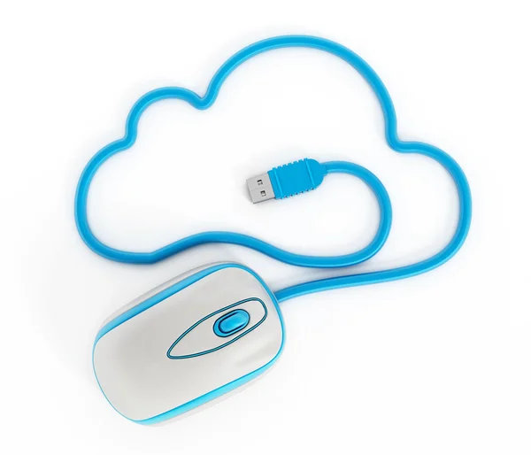 Cloud computing — Stockfoto