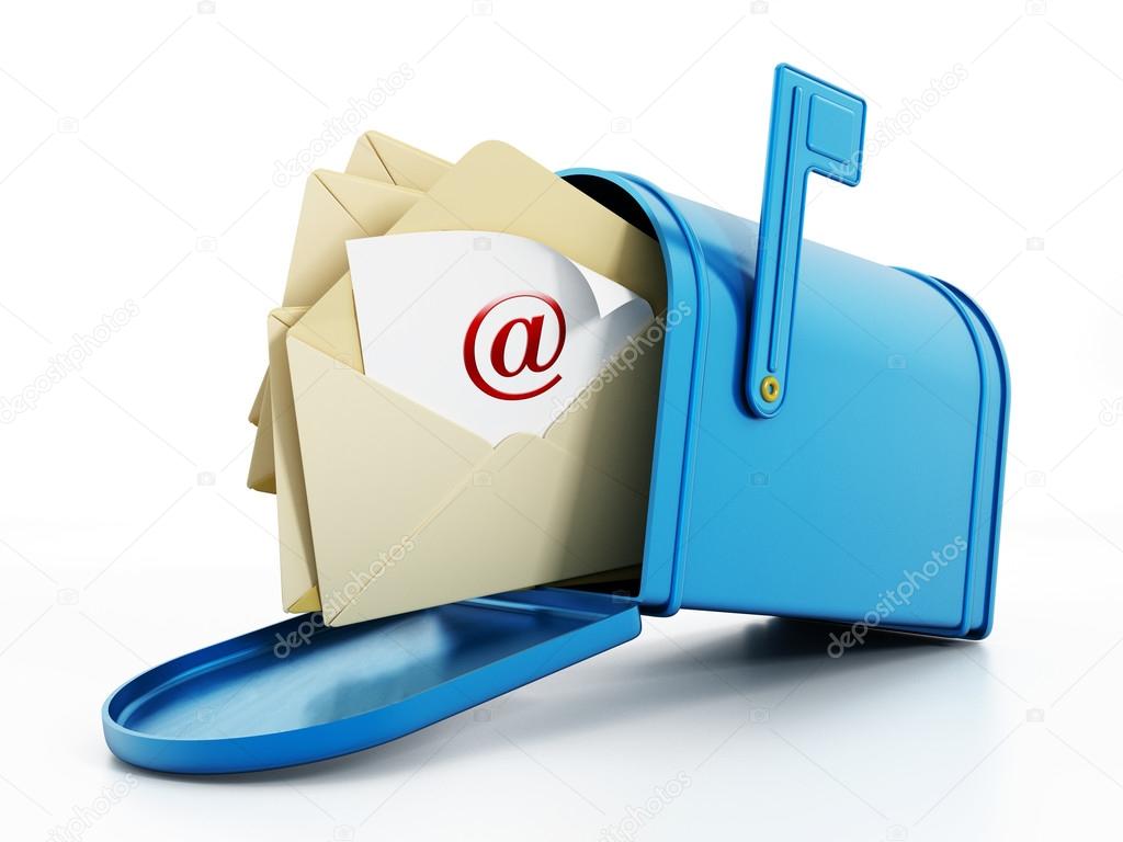Buzon lleno de correo Foto de stock 53191295 destinacigdem
