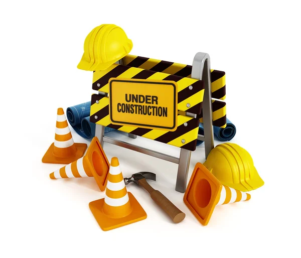 Under construction — Stock Photo, Image