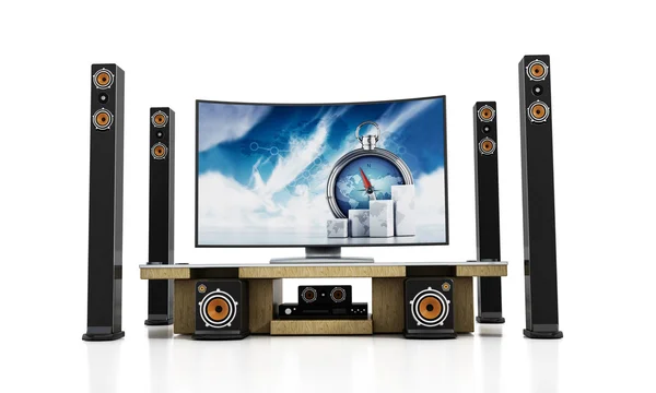 Home theater system — Stock Photo, Image