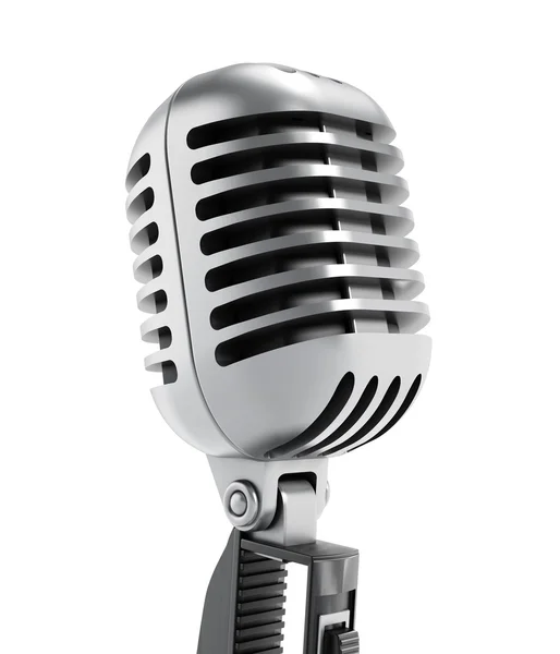 Vintage microphone — Stock Photo, Image