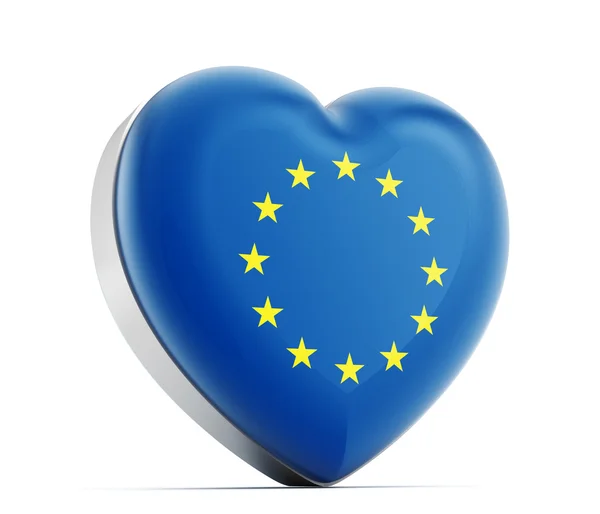 Szeretem az Európai Unió — Stock Fotó