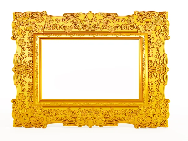 Golden Picture Frame — Stock Photo, Image