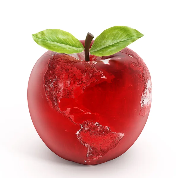 Jabłko ziemi — Zdjęcie stockowe