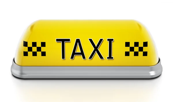 택시 사인 — 스톡 사진