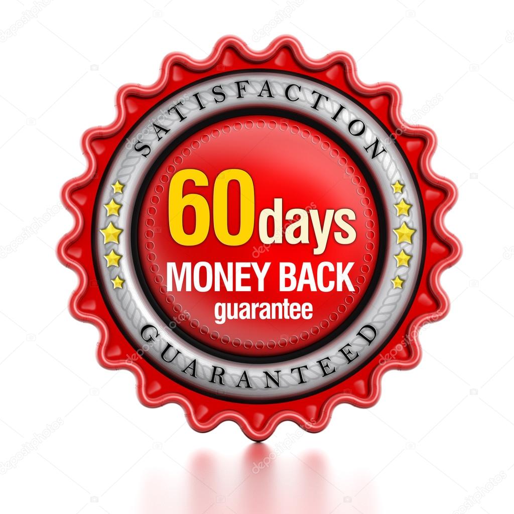 60 days money back stamp