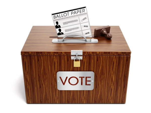 Ballot box — Stock Photo, Image