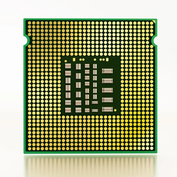 Computer microprocessor — Stock Photo, Image