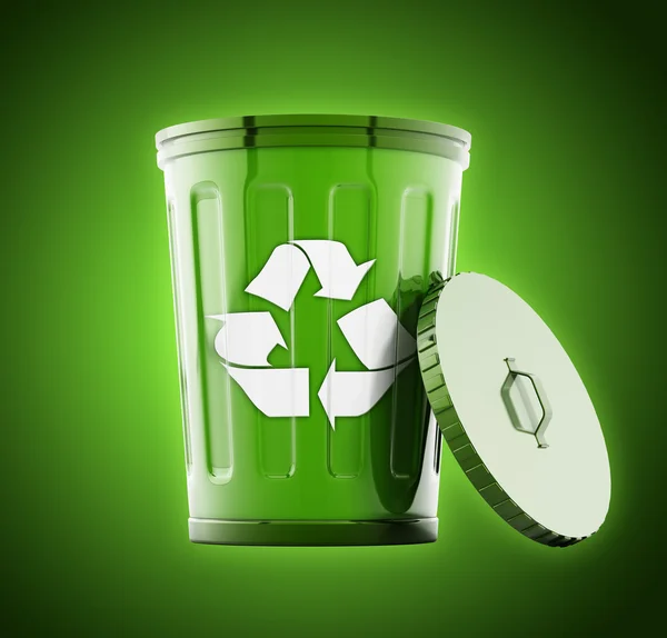 Recycle bin — Stock Photo, Image