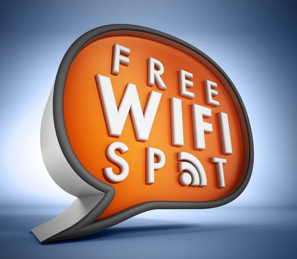 Free WiFi icon — Stock Photo, Image