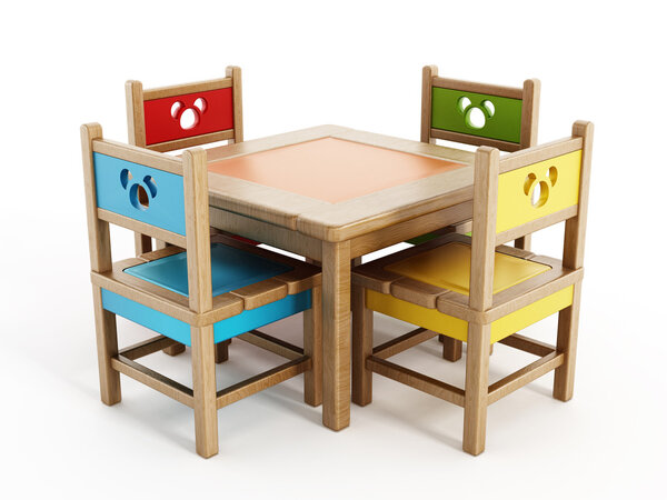 Children's Tables And Chairs