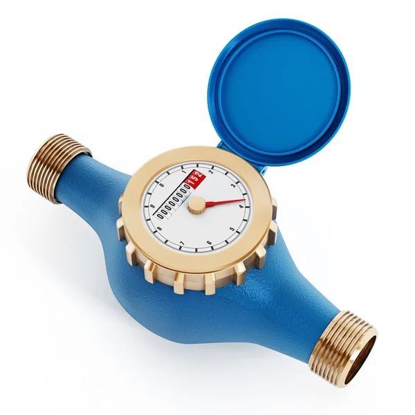 Water meter — Stock Photo, Image