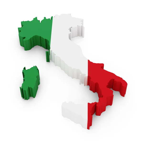 Italia Mapa — Foto de Stock