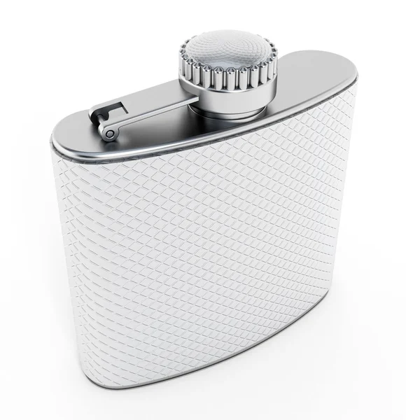 Hip flask for alcohol — Stock Photo, Image