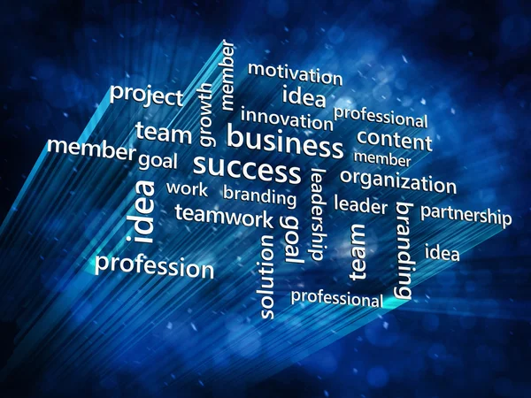 Business success background — Stock Photo, Image