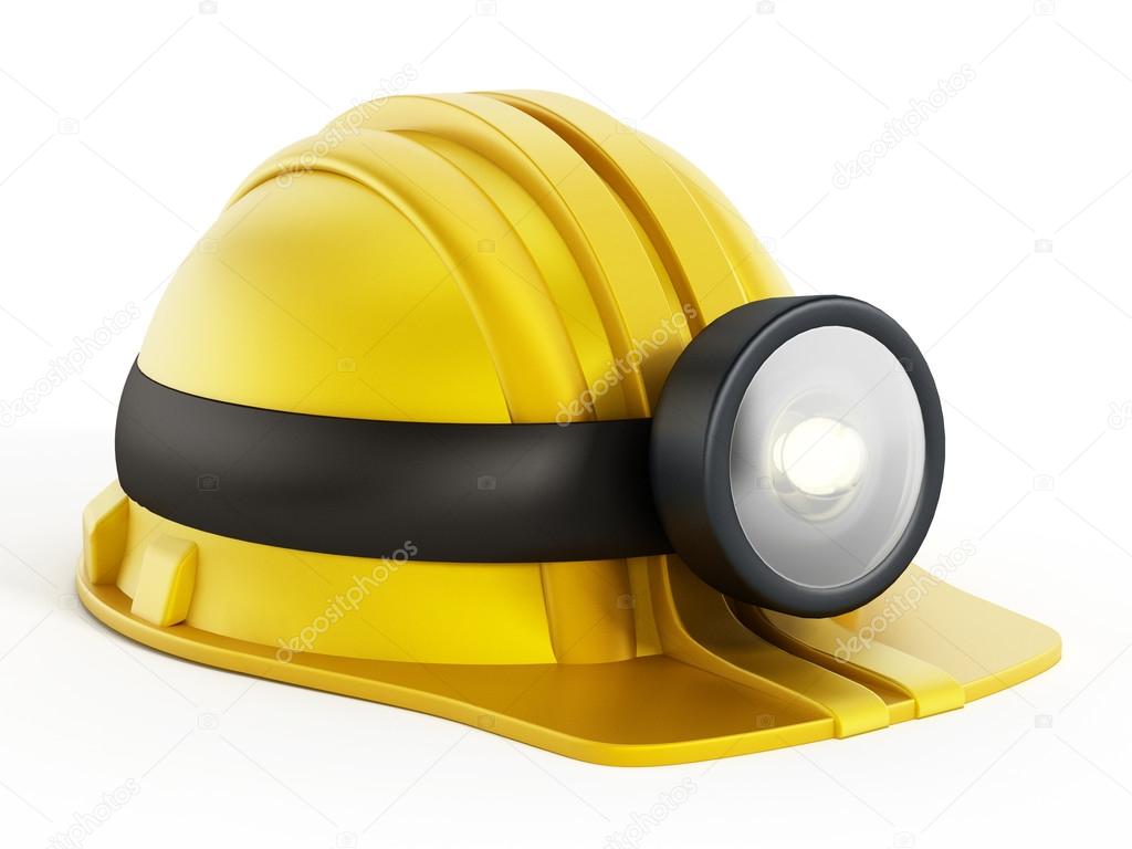 Hardhat with light fixture