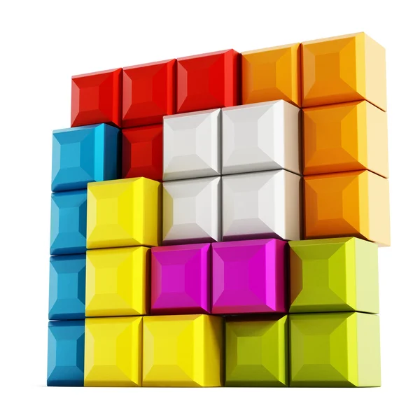 Färgglada block — Stockfoto