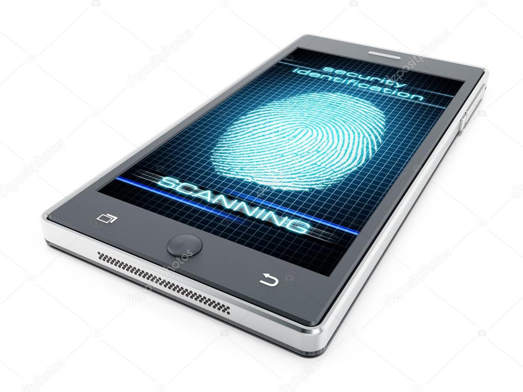 Smart phone fingerprint authentication