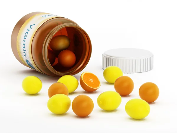 C-vitamin — Stockfoto