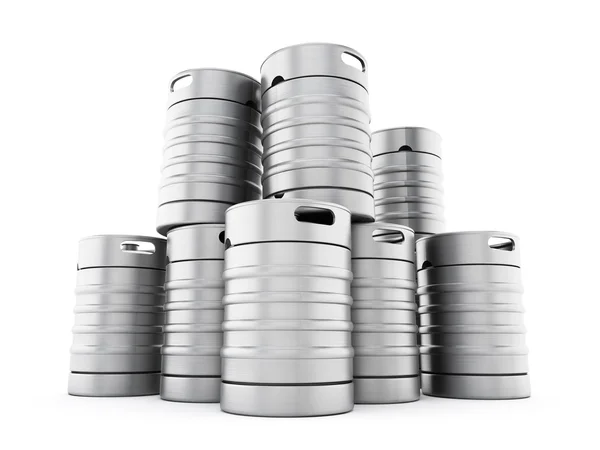 Keg stack — Stock Photo, Image