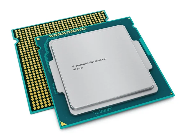 CPUs isolated — Stock Photo, Image
