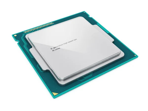 CPU isolata — Foto Stock