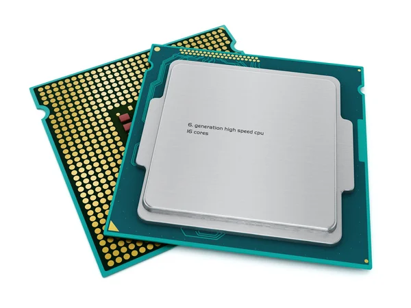 CPUs isolated — Stock Photo, Image