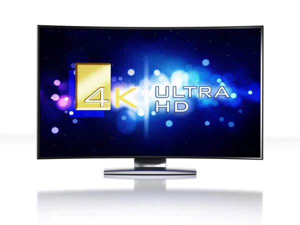 4K Ultra HD television — Stock Photo, Image