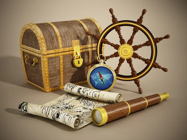 Nautical objects — Stock Photo, Image