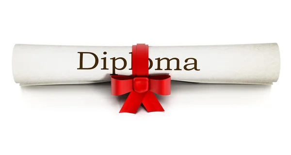 Diploma — Stock Photo, Image