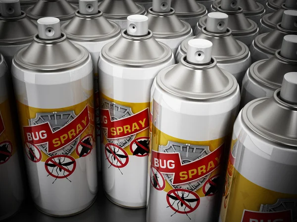 Isolerade bug spray — Stockfoto