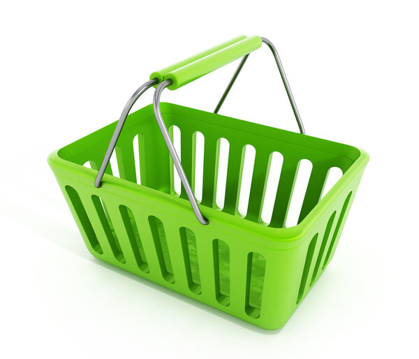 Empty shopping basket