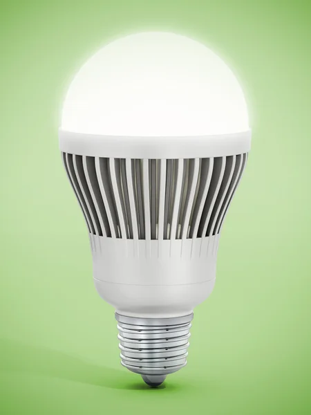 Energiesparleuchtmittel LED — Stockfoto