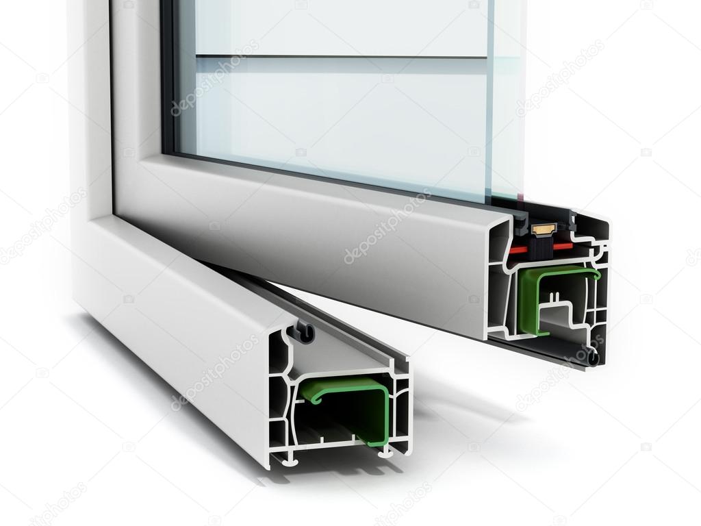 PVC window detail