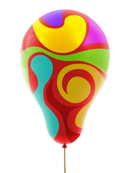 Mehrfarbiger Ballon — Stockfoto