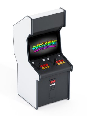 Vintage arcade makinesi