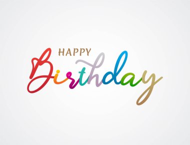 Renkli Mutlu Yıllar Kutlama Mesajı. El yazısıyla yazılmış metinlerle güzel mutlu yıllar.