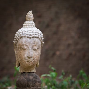 Buda heykeli wat umong, chiang mai, Tayland seyahat etmek tapınak
